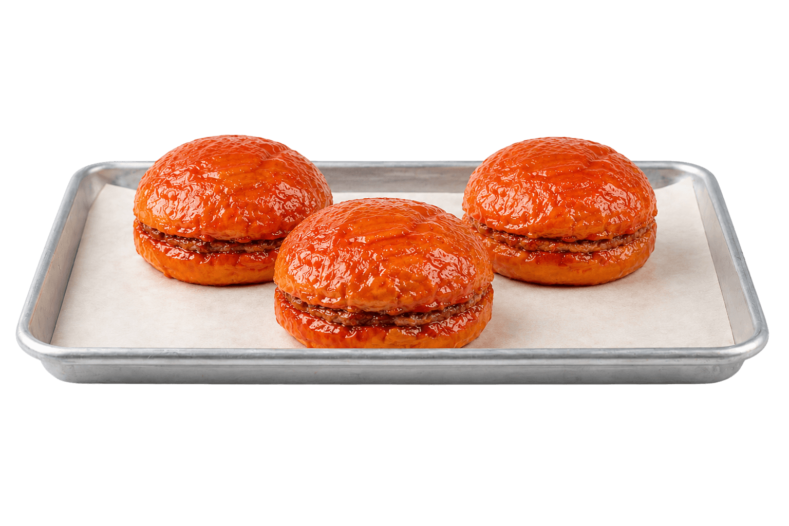 3'lü Islak Hamburger